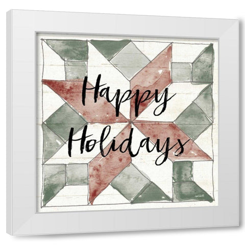 Holiday Farm Memories XI White Modern Wood Framed Art Print by Tavoletti, Anne