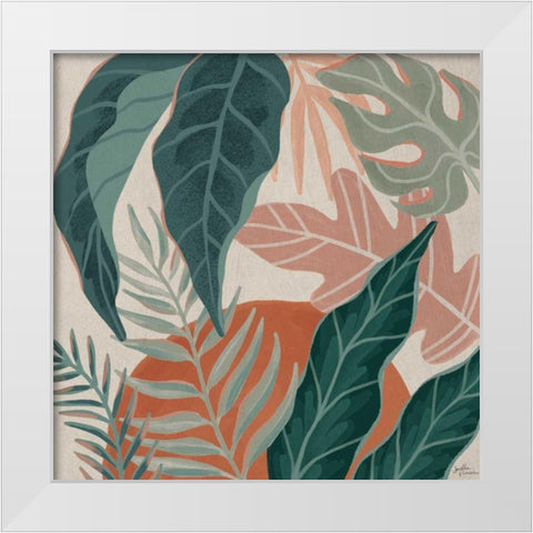 Big Cat Beauty V White Modern Wood Framed Art Print by Penner, Janelle