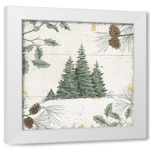 Wild and Beautiful XIII Green White Modern Wood Framed Art Print by Brissonnet, Daphne