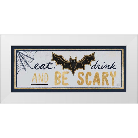 Frightfully Wicked IX Dark White Modern Wood Framed Art Print by Averinos, Melissa