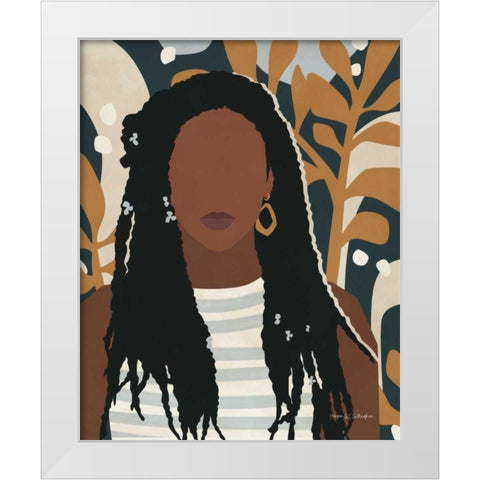 Modern Woman I White Modern Wood Framed Art Print by Gallagher, Megan