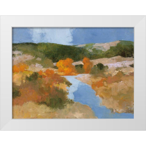 Autumn in the West White Modern Wood Framed Art Print by Purinton, Julia