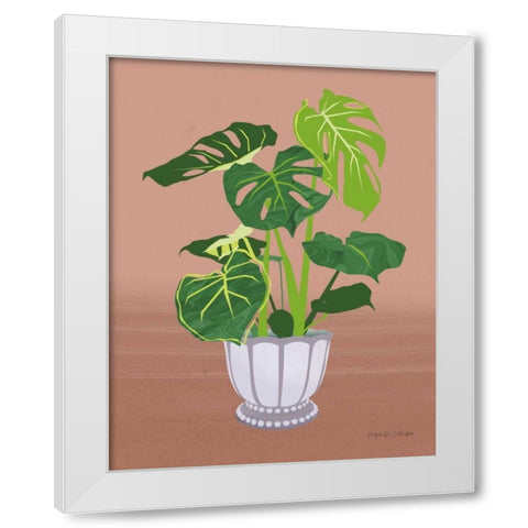 The Great Indoors V White Modern Wood Framed Art Print by Gallagher, Megan