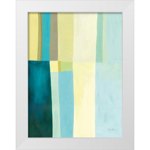 Place of My Own I White Modern Wood Framed Art Print by Davies, Jane