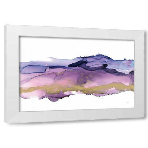 Coastal Ink III White Modern Wood Framed Art Print by Paschke, Chris