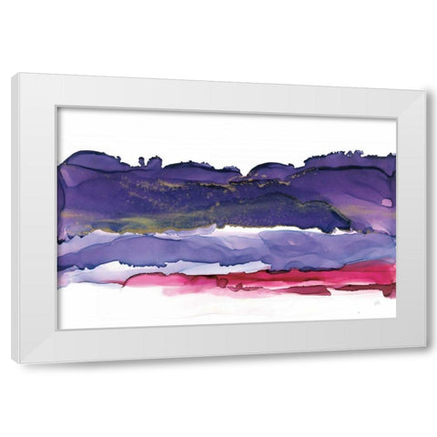 Coastal Ink IV White Modern Wood Framed Art Print by Paschke, Chris