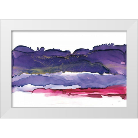 Coastal Ink IV White Modern Wood Framed Art Print by Paschke, Chris