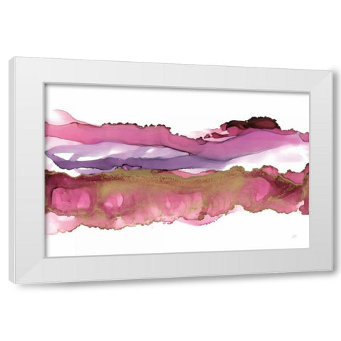 Coastal Ink V White Modern Wood Framed Art Print by Paschke, Chris
