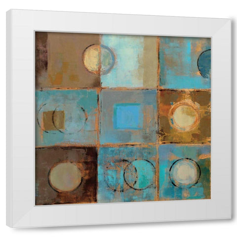 Pass Way II White Modern Wood Framed Art Print by Vassileva, Silvia