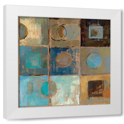 Pass Way III White Modern Wood Framed Art Print by Vassileva, Silvia