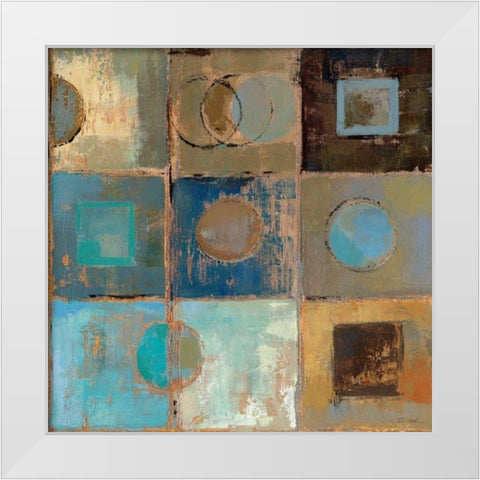 Pass Way III White Modern Wood Framed Art Print by Vassileva, Silvia