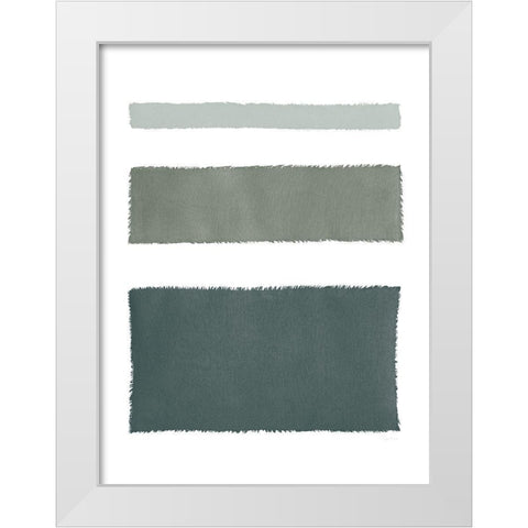 Painted Weaving IV Dark White Modern Wood Framed Art Print by Rhue, Piper