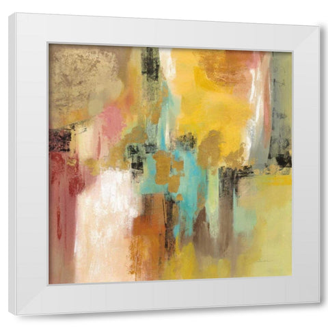 Retro Moment White Modern Wood Framed Art Print by Vassileva, Silvia