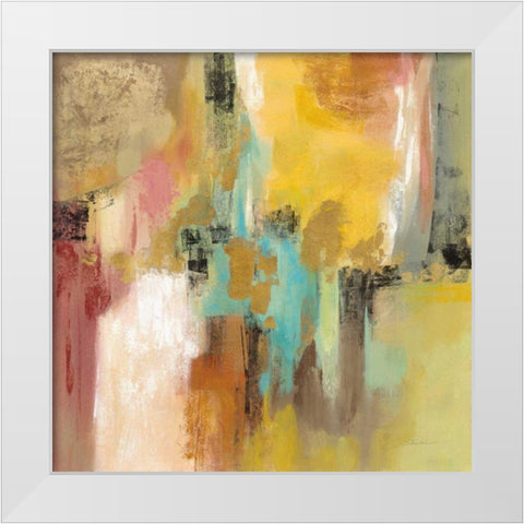 Retro Moment White Modern Wood Framed Art Print by Vassileva, Silvia