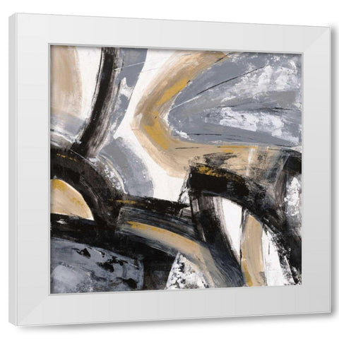 Urban Graffiti I White Modern Wood Framed Art Print by Vassileva, Silvia