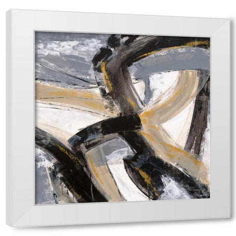 Urban Graffiti II White Modern Wood Framed Art Print by Vassileva, Silvia