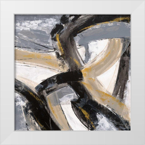 Urban Graffiti II White Modern Wood Framed Art Print by Vassileva, Silvia