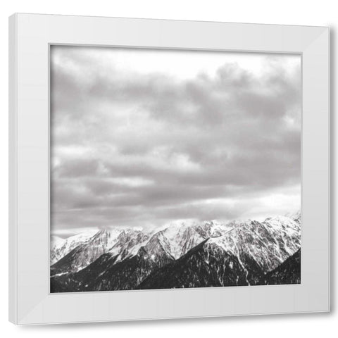 What a View BW Crop White Modern Wood Framed Art Print by Eichman, Andre