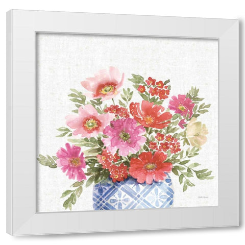 From the East III No Words White Modern Wood Framed Art Print by Grove, Beth