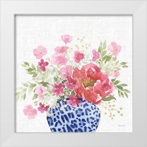 From the East V No Words White Modern Wood Framed Art Print by Grove, Beth
