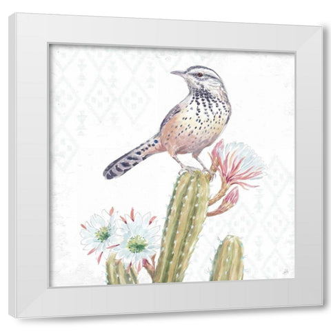 Desert Beauties XIII White Modern Wood Framed Art Print by Brissonnet, Daphne