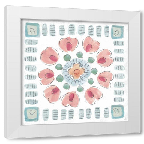 Desert Beauties XV White Modern Wood Framed Art Print by Brissonnet, Daphne