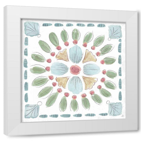 Desert Beauties XVI White Modern Wood Framed Art Print by Brissonnet, Daphne