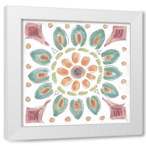 Desert Beauties XVII White Modern Wood Framed Art Print by Brissonnet, Daphne