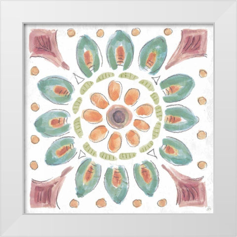 Desert Beauties XVII White Modern Wood Framed Art Print by Brissonnet, Daphne