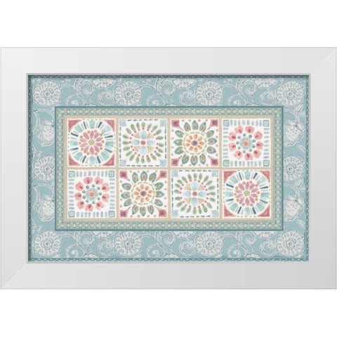 Desert Beauties XIX White Modern Wood Framed Art Print by Brissonnet, Daphne