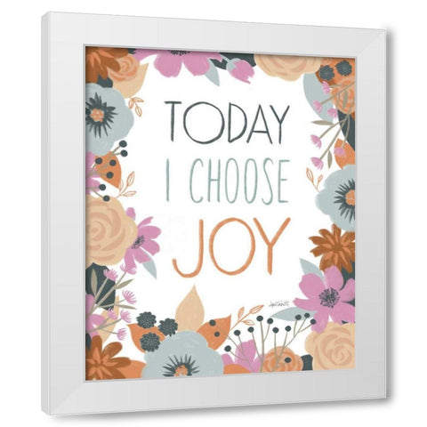 Happy Thoughts II White Modern Wood Framed Art Print by Tavoletti, Anne