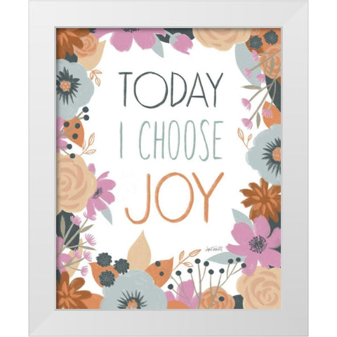 Happy Thoughts II White Modern Wood Framed Art Print by Tavoletti, Anne