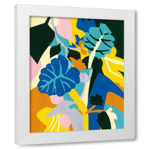 Balmy Day White Modern Wood Framed Art Print by Gallagher, Megan