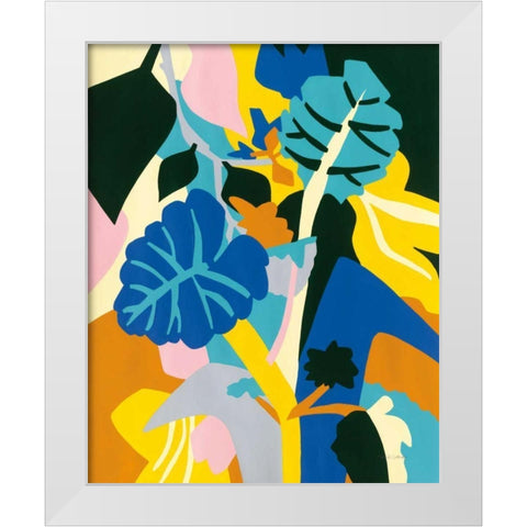 Balmy Day White Modern Wood Framed Art Print by Gallagher, Megan