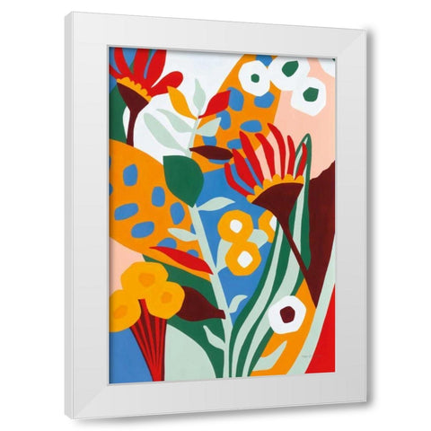 Tragedy White Modern Wood Framed Art Print by Gallagher, Megan