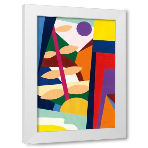 Wake Up and Be Bold White Modern Wood Framed Art Print by Gallagher, Megan