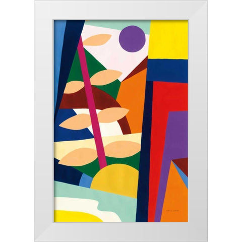 Wake Up and Be Bold White Modern Wood Framed Art Print by Gallagher, Megan