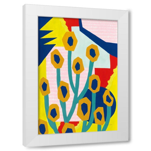 Growth Patterns White Modern Wood Framed Art Print by Gallagher, Megan