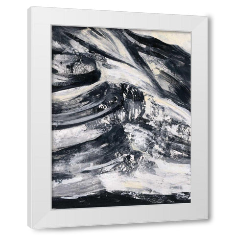 Graphic Canyon III White Modern Wood Framed Art Print by Vassileva, Silvia