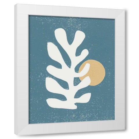 Matisse Homage II White Modern Wood Framed Art Print by Hershey, Moira