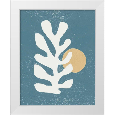 Matisse Homage II White Modern Wood Framed Art Print by Hershey, Moira
