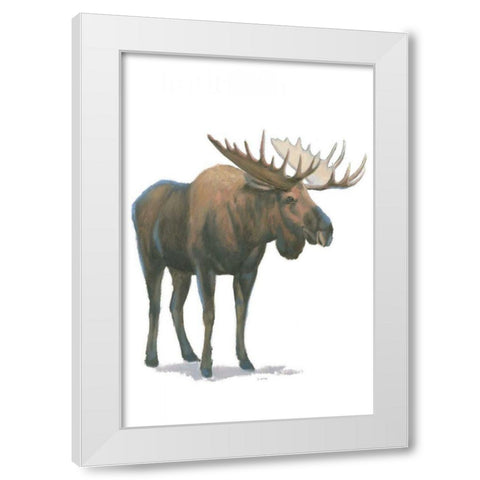 Northern Wild VI White Modern Wood Framed Art Print by Wiens, James