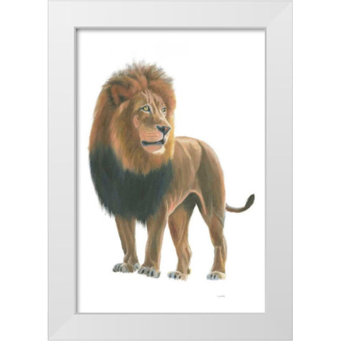 Wild and Free I White Modern Wood Framed Art Print by Wiens, James