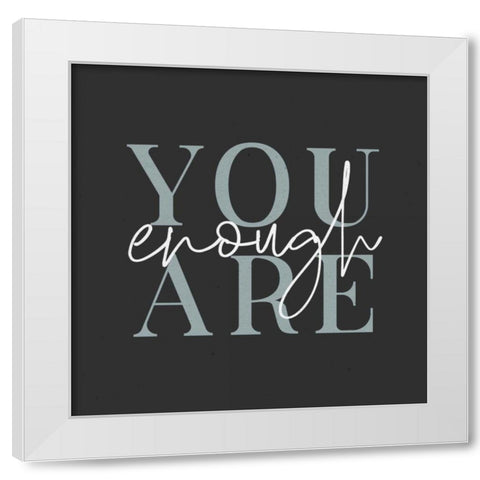 Daily Affirmations VI White Modern Wood Framed Art Print by Wild Apple Portfolio