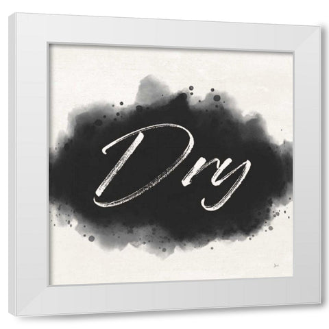 Laundry Splash II White Modern Wood Framed Art Print by Aiken, Jess