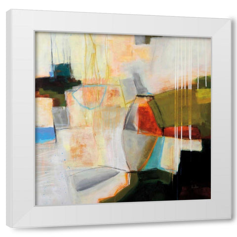 Bell Island Cove White Modern Wood Framed Art Print by Davies, Jane