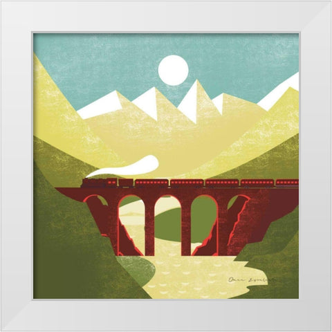 Great Outdoors VI White Modern Wood Framed Art Print by Escalante, Omar