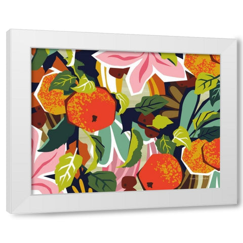 Apple Orchard I White Modern Wood Framed Art Print by Gallagher, Megan