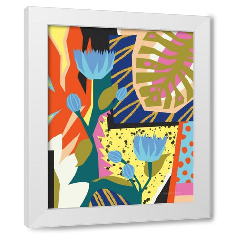 Born in the 80s White Modern Wood Framed Art Print by Gallagher, Megan