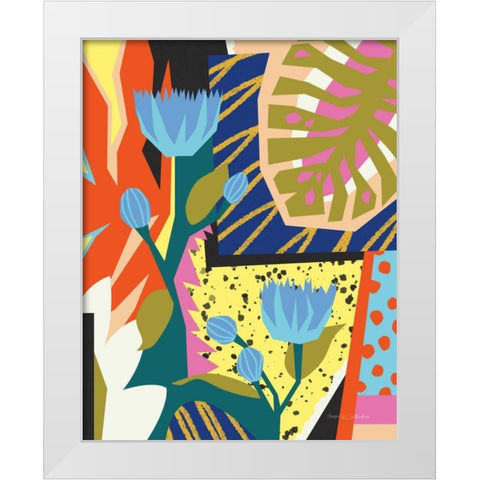 Born in the 80s White Modern Wood Framed Art Print by Gallagher, Megan